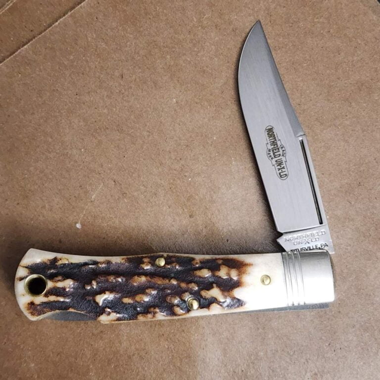 Great Eastern Cutlery #831121 Sambar Stag knives for sale