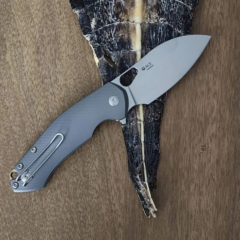 Biblio XL - Titanium New For 2024! knives for sale