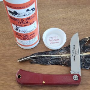 Great Eastern Cutlery #715121Red Linen Micarta knives for sale