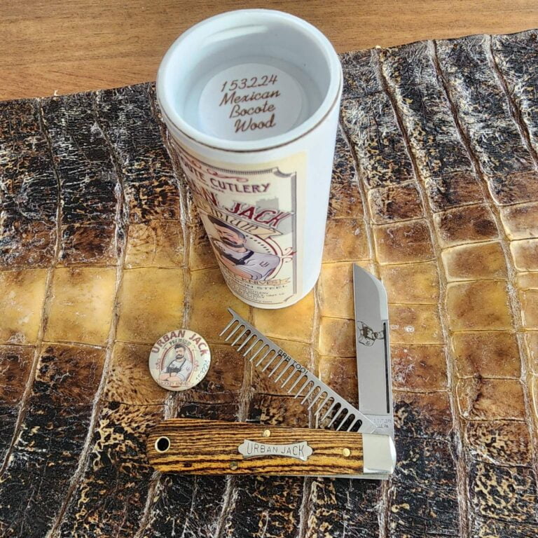 Great Eastern Cutlery #153224 Mexican Bocote Wood Urban Jack PROTOTYPE (Copy) knives for sale