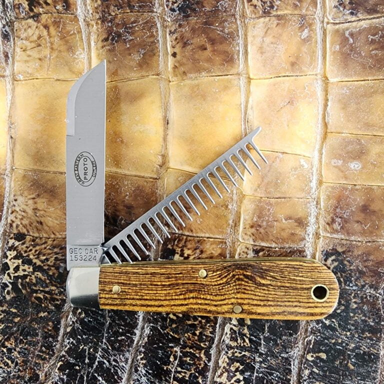 Great Eastern Cutlery #153224 Mexican Bocote Wood Urban Jack PROTOTYPE knives for sale