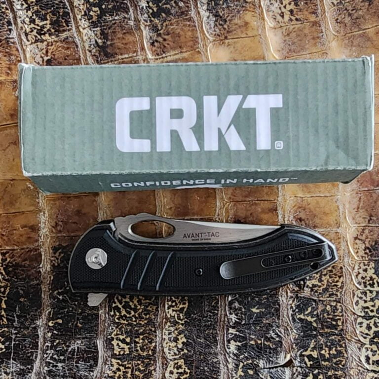 CRKT Avant-tac gently used knives for sale