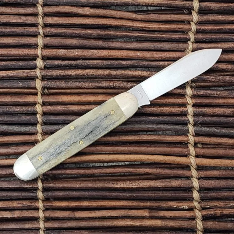 Northwoods by Great Eastern Cutlery Indian River Jack in Giraffe Bone #68 NW21JF068 knives for sale