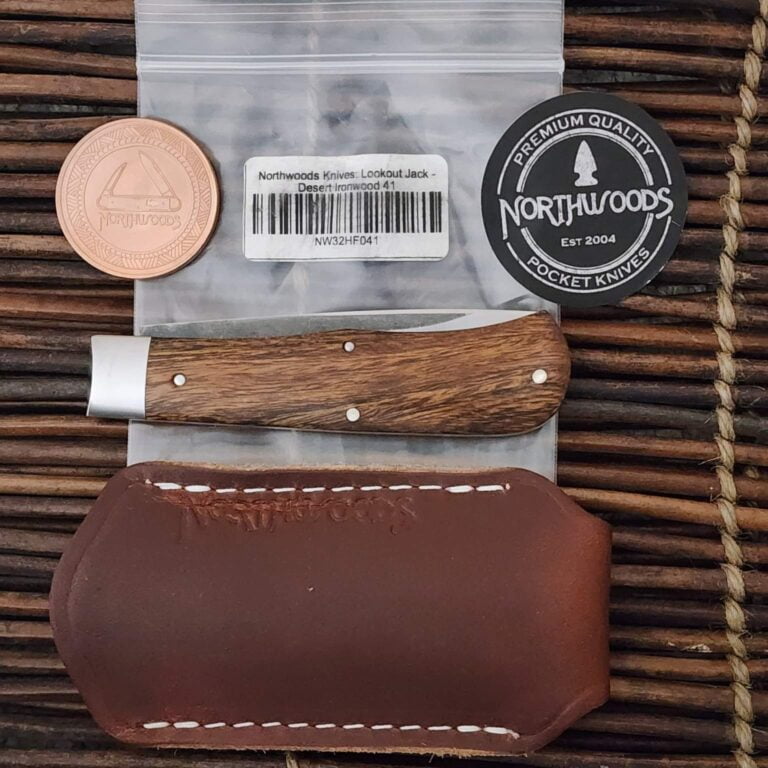 Northwoods by Great Eastern Cutlery Lookout Jack Desert Ironwood #41 NW32HF041 knives for sale