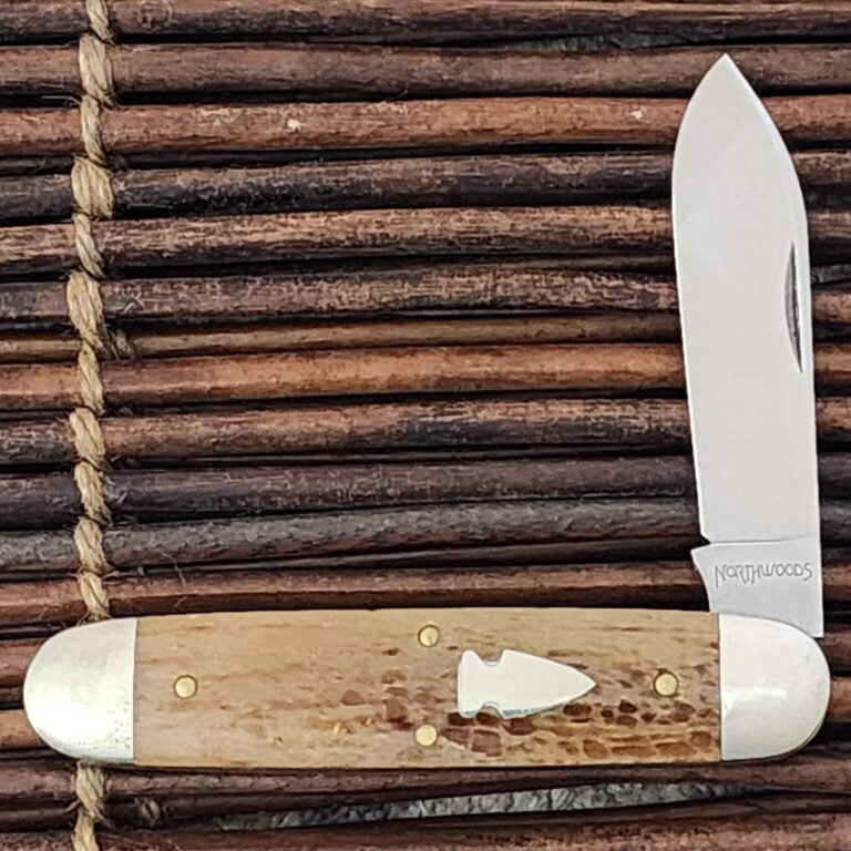 Northwoods by Great Eastern Cutlery Indian River Jack in Kudu Bone #44 NW24JF044 knives for sale