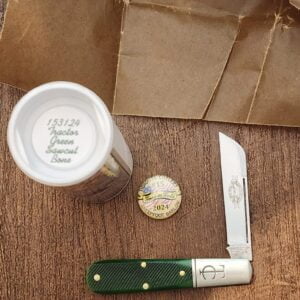 Great Eastern Cutlery #153124 Tractor Green knives for sale