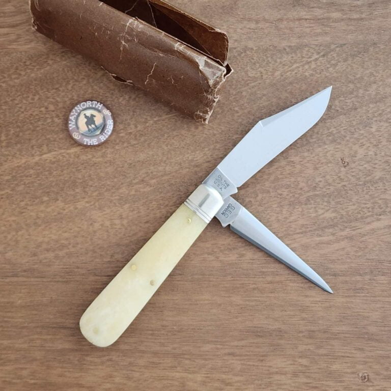 Great Eastern Cutlery #861223P Smooth White Bone "the Rider" SFO CC knives for sale