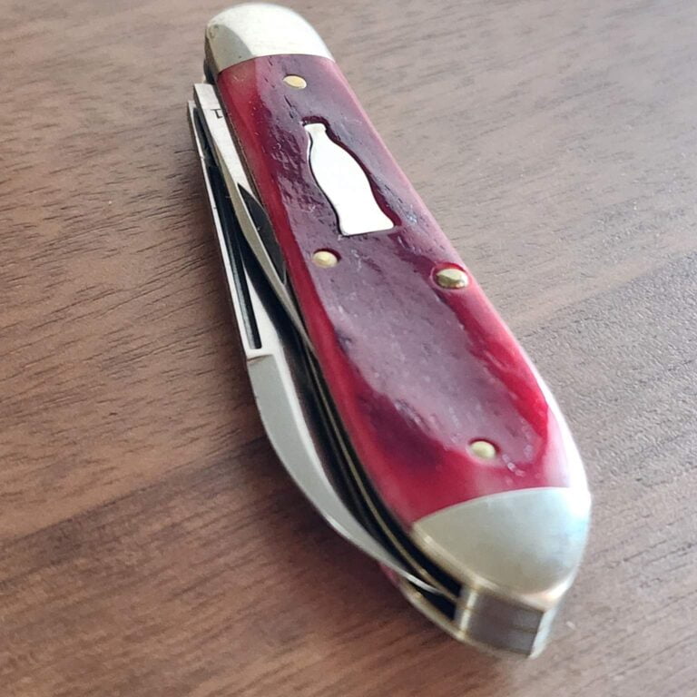 Great Eastern Cutlery #852221 CL Smooth Cherry Natural Bone knives for sale