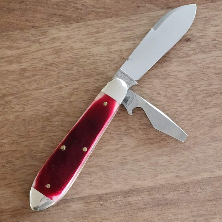 Great Eastern Cutlery #852221 CL Smooth Cherry Natural Bone knives for sale
