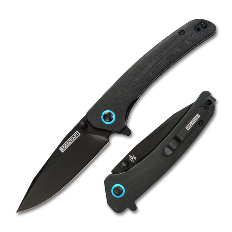 RoseCraft Blades Tarakona Blue RCM014-BL knives for sale