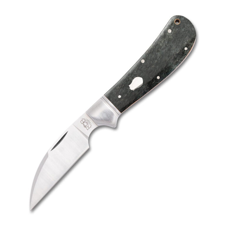 RoseCraft Blades Clinch River Swayback Smoky Gray Bone RCT005-GY knives for sale