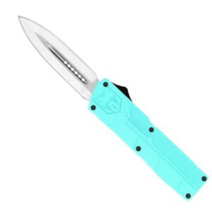 CobraTec Knives Lightweight Mint Blue OTF knives for sale