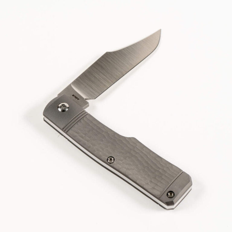 SHARPSHOOTER JACK - TITANIUM JIGGED knives for sale