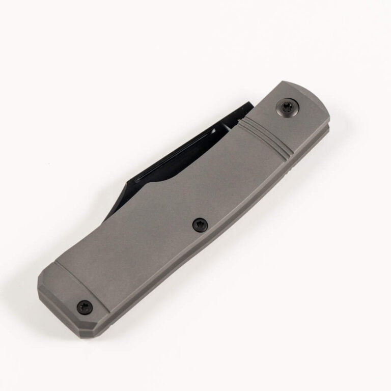 SHARPSHOOTER JACK - TITANIUM REVERSE TUX knives for sale