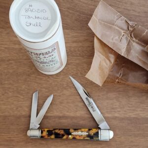 Great Eastern Cutlery #890310 Northfield Tortoise Shell Acrylic (1 of 8) knives for sale