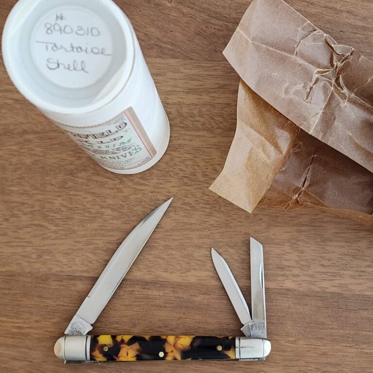 Great Eastern Cutlery #890310 Northfield Tortoise Shell Acrylic (1 of 8) knives for sale