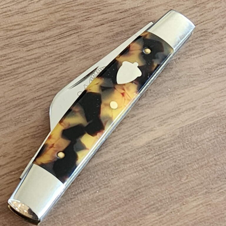 Great Eastern Cutlery #613211 Tortoise Shell Acrylic/ SS (1 of 4) knives for sale