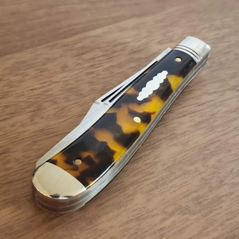 Great Eastern Cutlery #481215 Northfield Tortoise Shell Acrylic (1 of 11) knives for sale