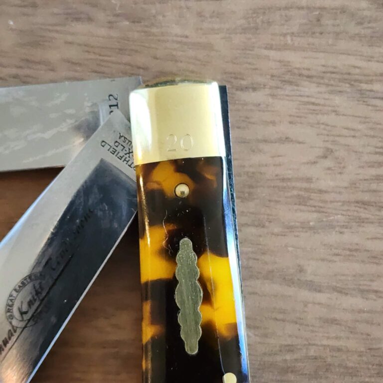 Great Eastern Cutlery #748212 Randezvous Tortoise Shell Acrylic (1 of 30) knives for sale