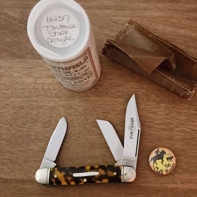 Great Eastern Cutlery #661317 Northfield Tortoise Shell Acrylic (1 of 98) knives for sale