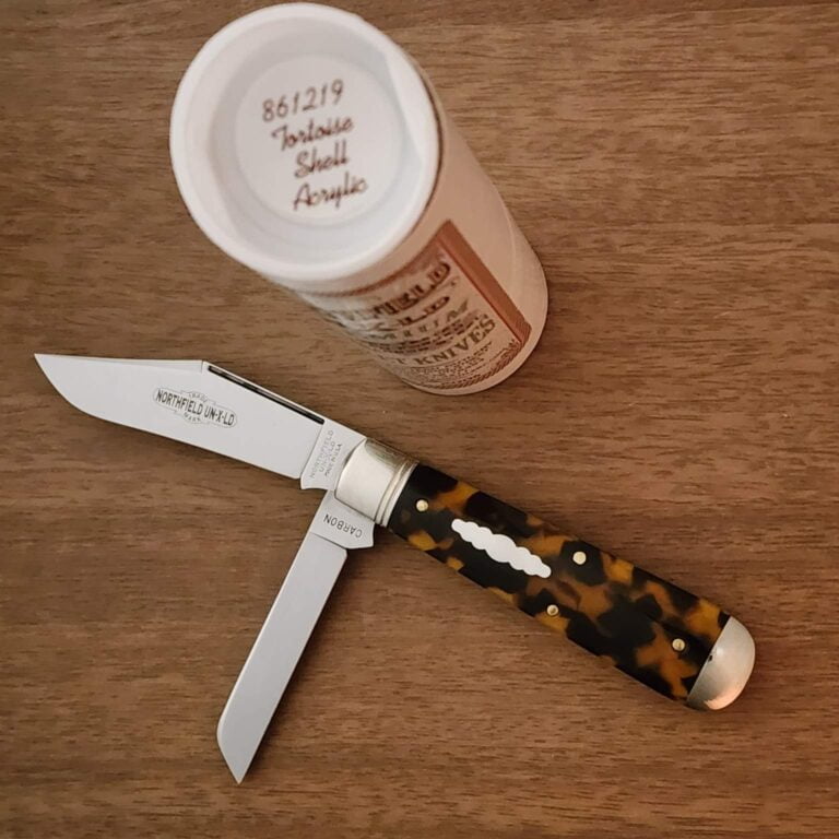 Great Eastern Cutlery #861219 Northfield Tortoise Shell Acrylic (1 of 498) knives for sale