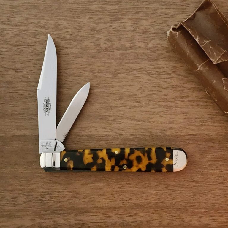 Great Eastern Cutlery #871223 Northfield Tortoise Shell Acrylic (1 of 30) knives for sale