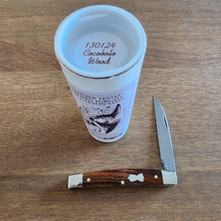 Great Eastern Cutlery #130124 Black Maple Richlite knives for sale