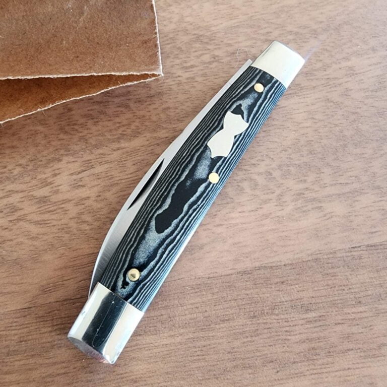 Great Eastern Cutlery #130124 Black Maple Richlite PROTOTYPE knives for sale