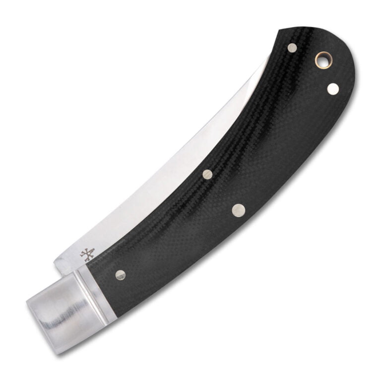 Rose Craft Blades Little Riverbend Skinner Black Micarta RCT001-BM knives for sale