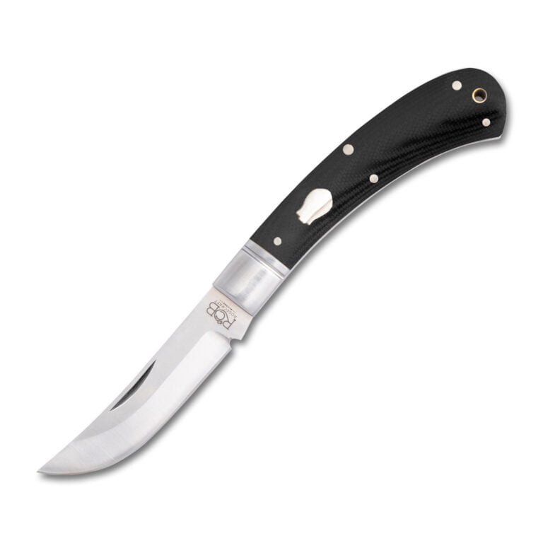 Rose Craft Blades Little Riverbend Skinner Black Micarta RCT001-BM knives for sale