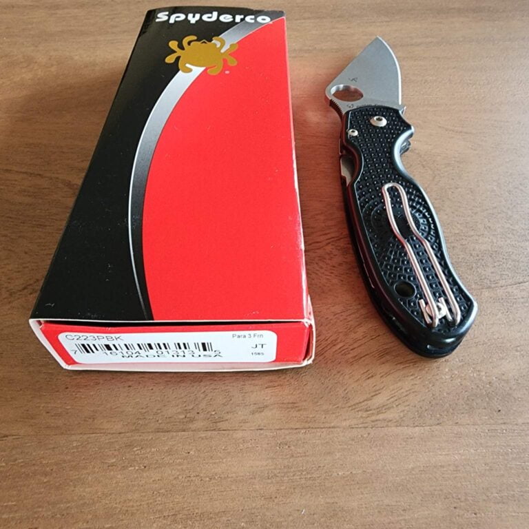 SPYDERCO C223PBK PARA 3 FRN JT knives for sale