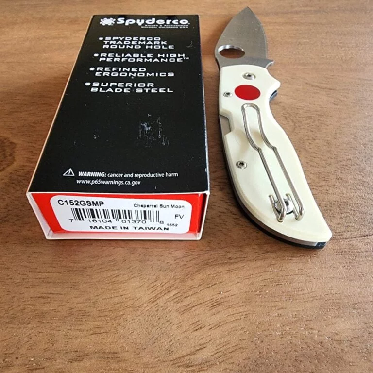 SPYDERCO C152GSMP CHAPARRAL SUN MOON FV knives for sale