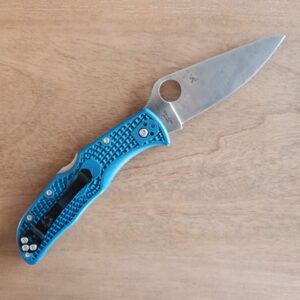 SPYDERCO C243FPK390 ENDELLA BLUE K390 IV knives for sale