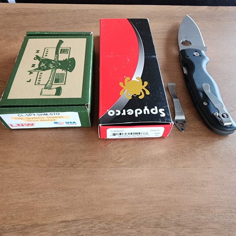 SPYDERCO C229GP SHAMAN PIN KV knives for sale