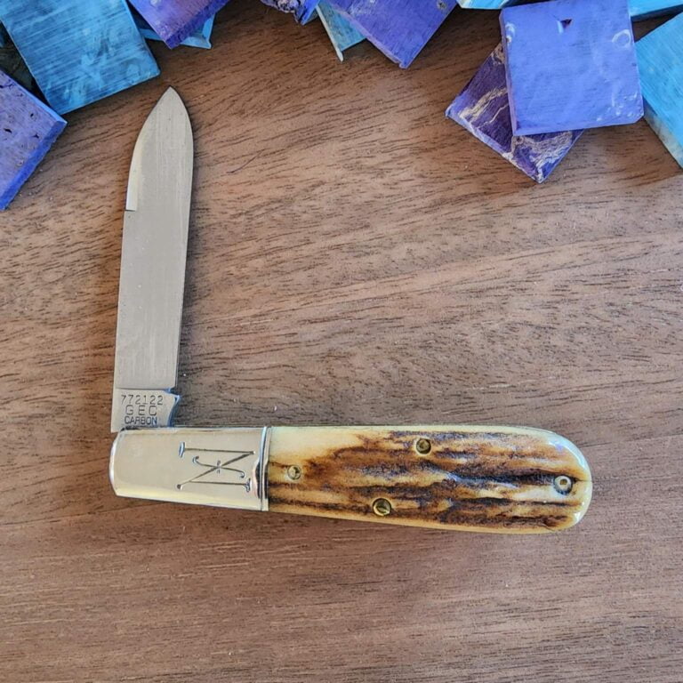 Great Eastern Cutlery #772122 Stag knives for sale