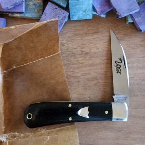 Great Eastern Cutlery #470123 Gabon Ebony knives for sale