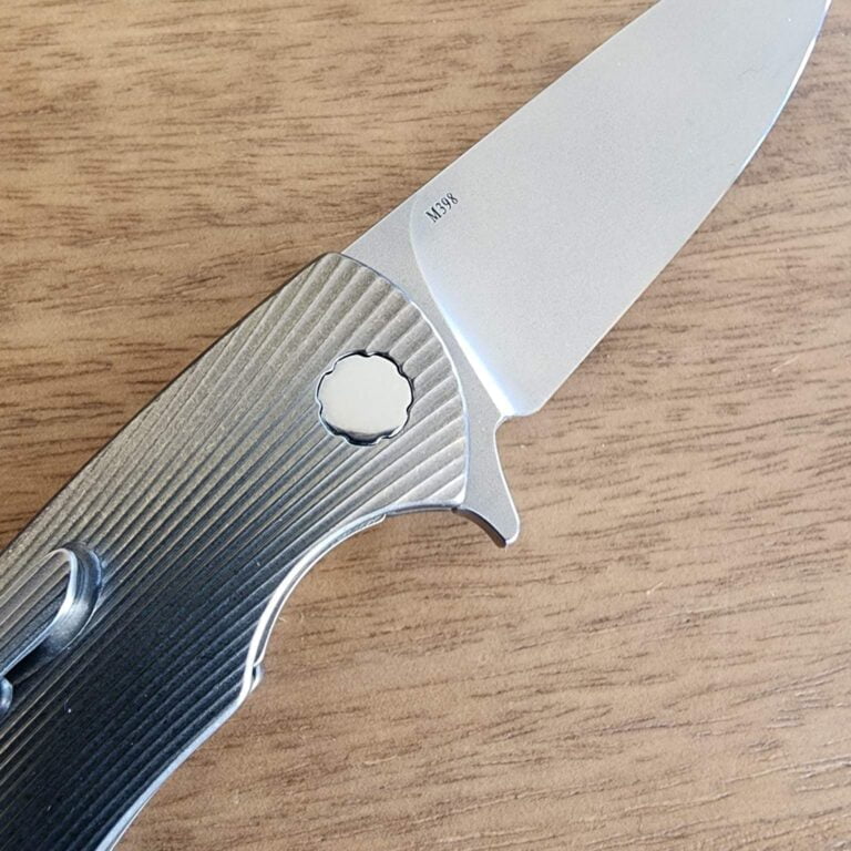 Herman Knives Micro Sting 115 Titanium/M398 made in Poland knives for sale