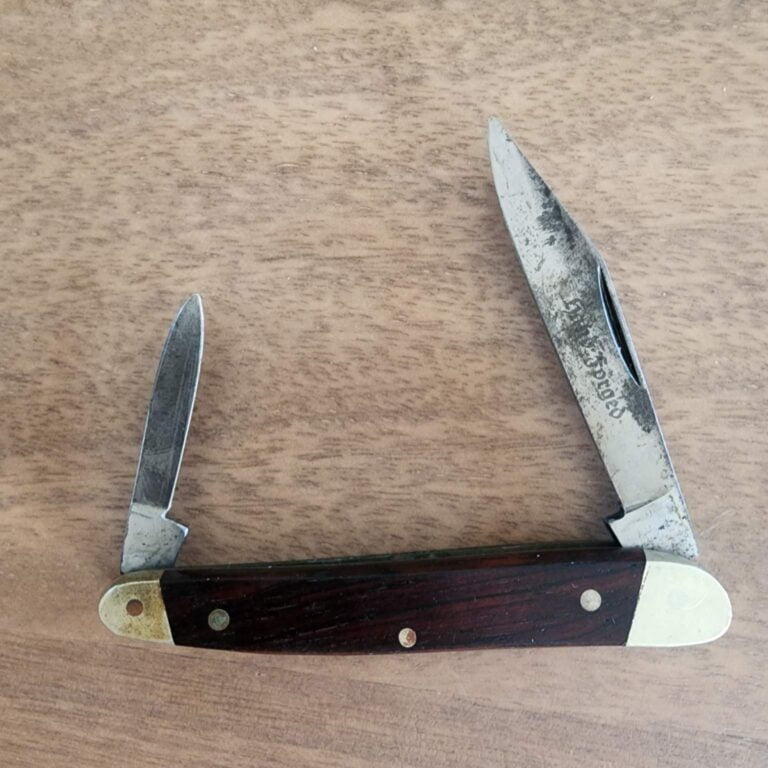 Henkel 1916 Vintage Wood "hand forged" Folder knives for sale