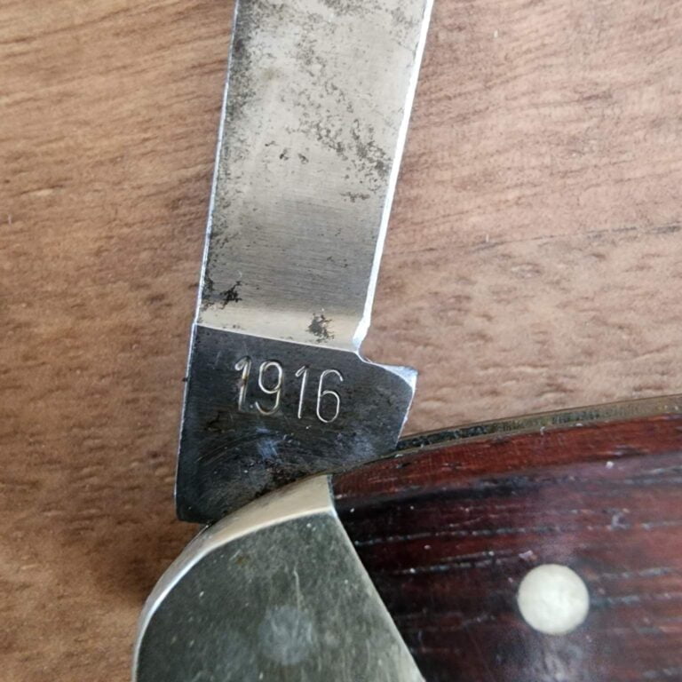 Henkel 1916 Vintage Wood "hand forged" Folder knives for sale