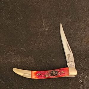 Frost Cutlery Tiny Toothpick Red Jigged Bone knives for sale