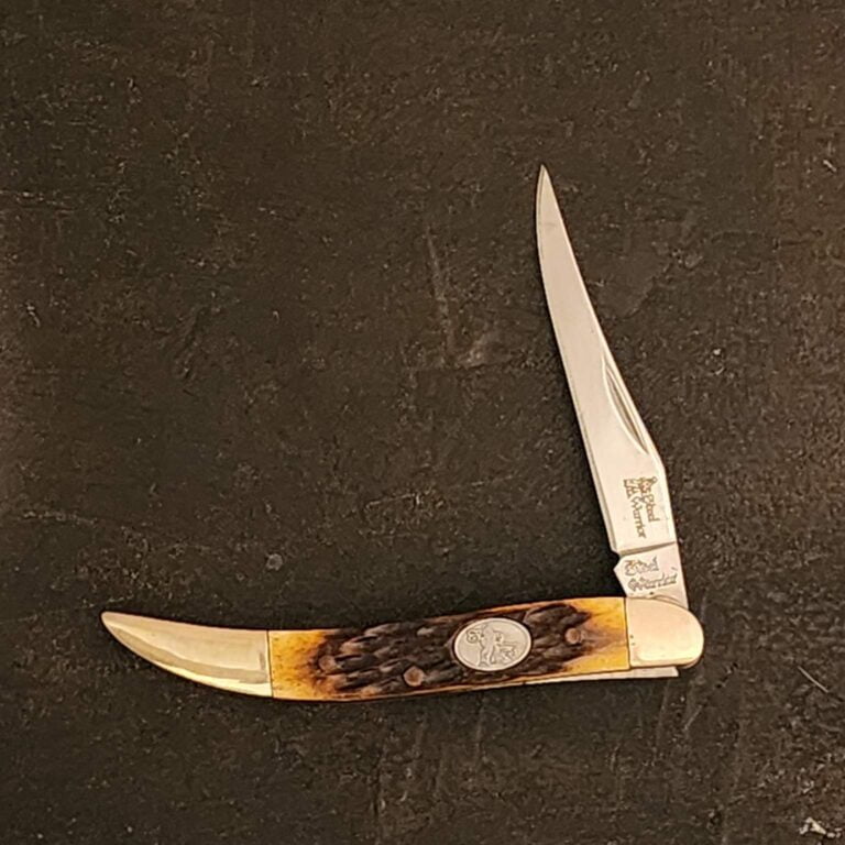 Frost Cutlery Tiny Toothpick Brown Jigged Bone knives for sale