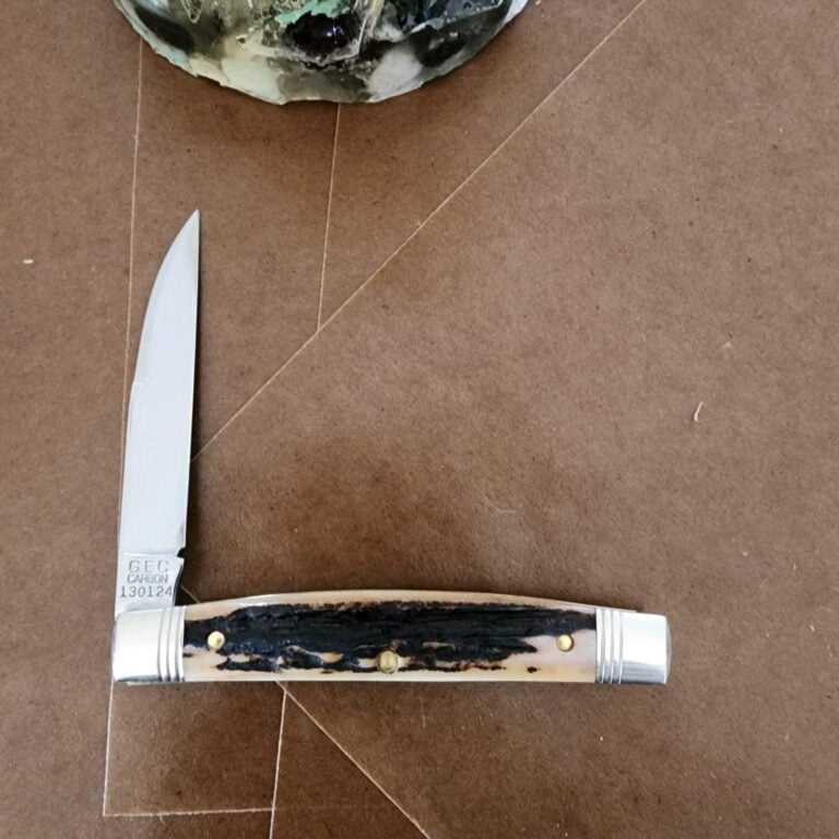 Great Eastern Cutlery #130124 Stag knives for sale