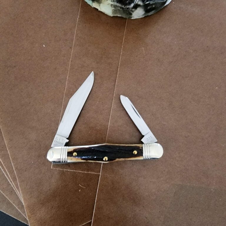 Great Eastern Cutlery #331220 Stag knives for sale