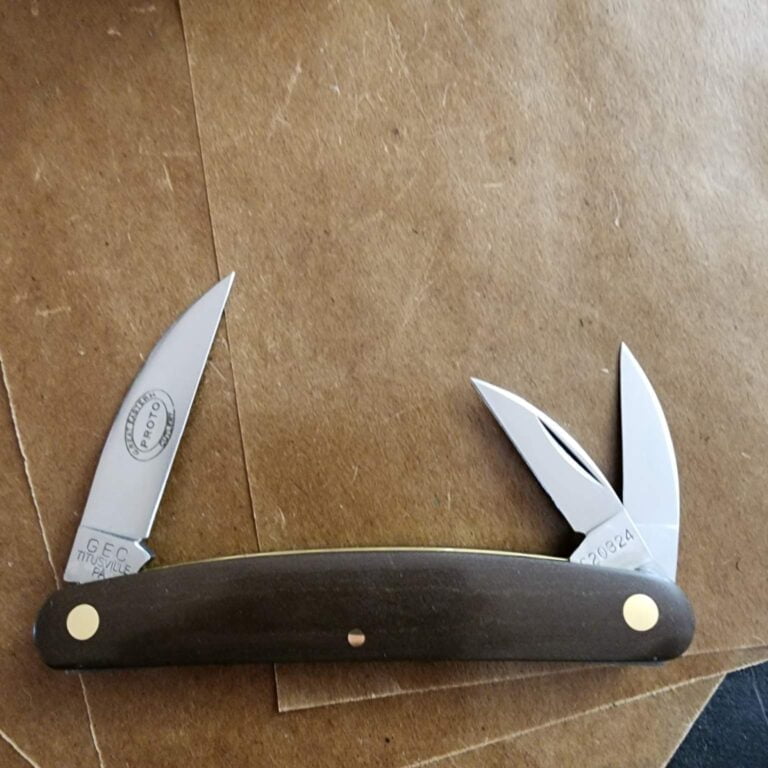 Great Eastern Cutlery #620324 Rosedale Richlite PROTOTYPE knives for sale