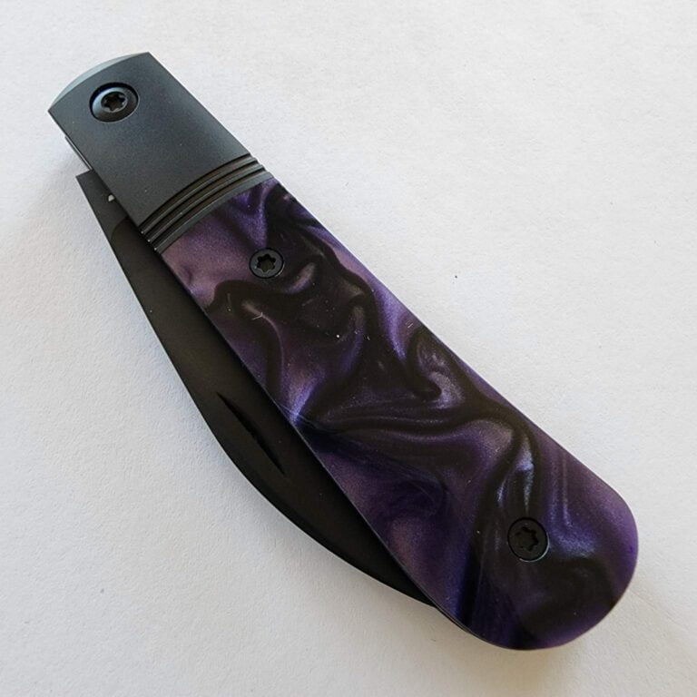 Jack Wolf Laid Back Jack Re-Release Kirinite Purple Wave DLC (Discounted Cosmetic Second) knives for sale