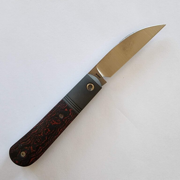 Jack Wolf Laid Back Jack Re-Release Fat Carbon Lava Flow (Discounted Cosmetic Second) knives for sale