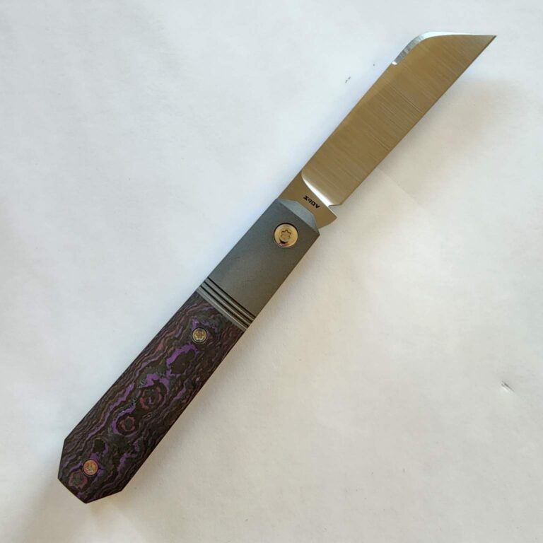 MIDNIGHT JACK - FAT CARBON PURPLE HAZE (Discounted Cosmetic Second) knives for sale