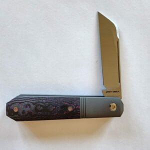 MIDNIGHT JACK - FAT CARBON PURPLE HAZE (Discounted Cosmetic Second) knives for sale