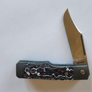 GUNSLINGER JACK - FAT CARBON NEBULA (Discounted Cosmetic Second) knives for sale