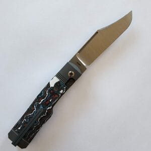 GUNSLINGER JACK - FAT CARBON NEBULA (Discounted Cosmetic Second) knives for sale